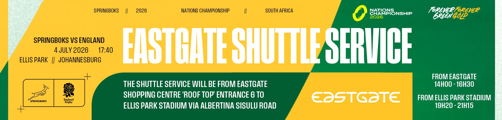 SA v NZ Banner